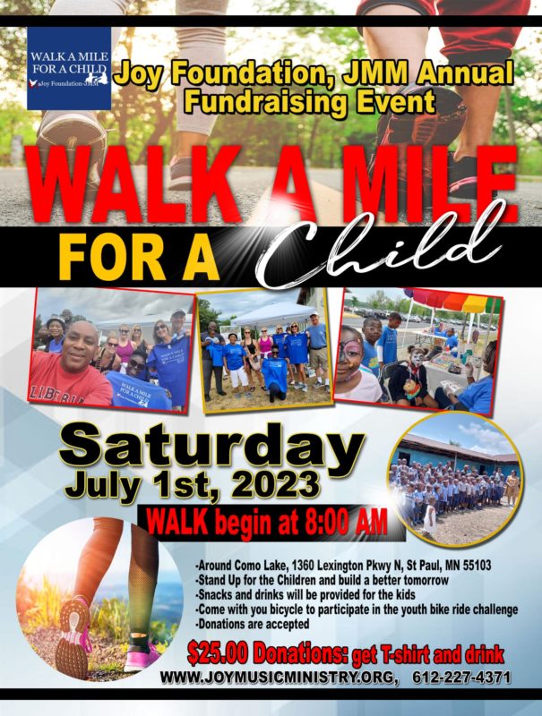 GET READY FOR THE WALK JULY 1ST 2023